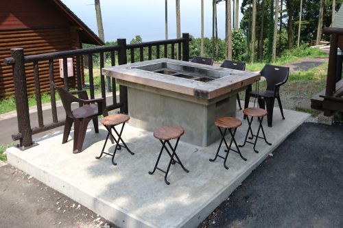 Garagarayama Campsite_barbecue furnace